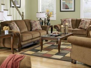 17 Attractive Brown Leather Living Room Furniture Ideas 25