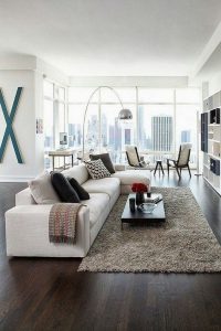 17 Magnificient White Modern Living Room Ideas 23