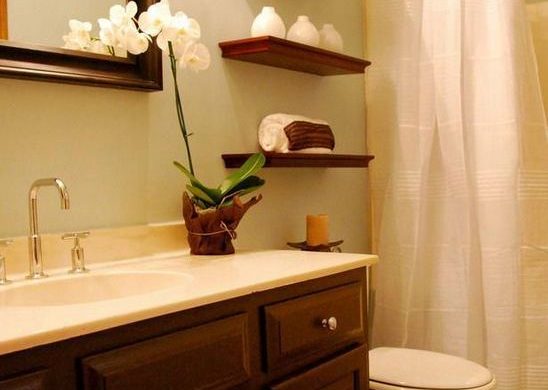 19 Cool Creative Bathroom Wall Shelves Ideas For Small Space 12