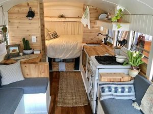 14 Best RV Camper Van Interior Decorating Ideas 03