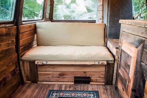 14 Best RV Camper Van Interior Decorating Ideas 07