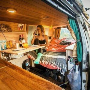 14 Best RV Camper Van Interior Decorating Ideas 20