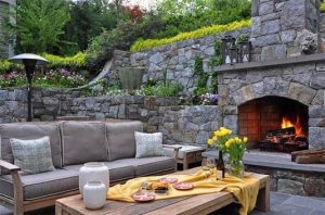 15 Amazing Outdoor Fireplace Design Ever 11