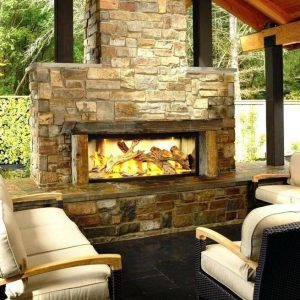 15 Amazing Outdoor Fireplace Design Ever 22