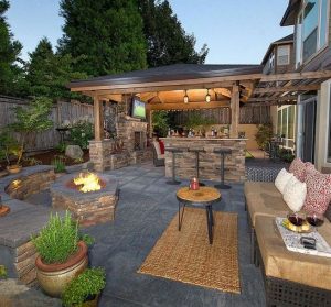 15 Amazing Outdoor Fireplace Design Ever 31