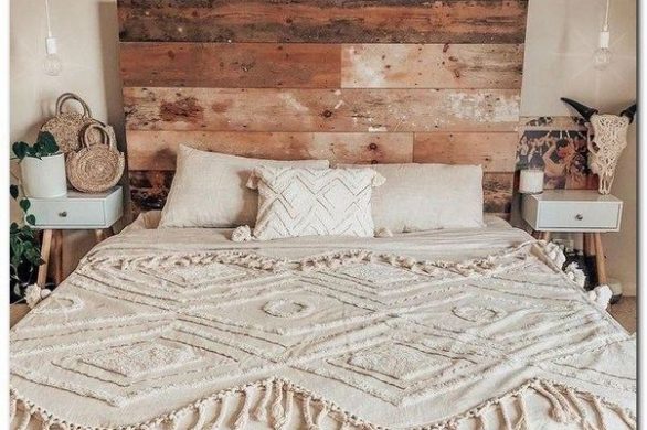 16 Comfy Farmhouse Bedroom Decor Ideas 23