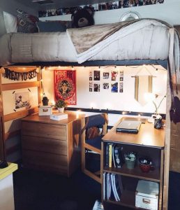 16 Creative Dorm Room Storage Organization Ideas On A Budget 08