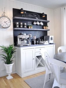 16 Stylish Home Coffee Bar Design Decor Ideas 16