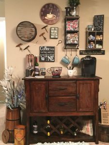 16 Stylish Home Coffee Bar Design Decor Ideas 27