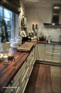 17 Inspiring Country Style Cottage Kitchen Cabinets Ideas 15