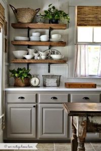 17 Inspiring Country Style Cottage Kitchen Cabinets Ideas 39