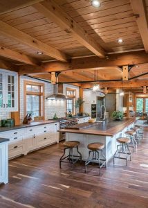 17 Inspiring Country Style Cottage Kitchen Cabinets Ideas 40