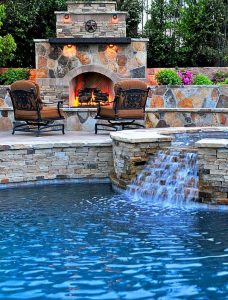 18 Gorgeous Outdoor Fireplaces And Patios Design Ideas For Your Backyard 14