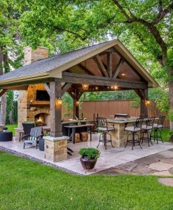 18 Gorgeous Outdoor Fireplaces And Patios Design Ideas For Your Backyard 18