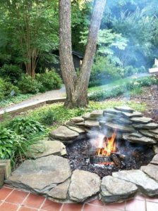 18 Gorgeous Outdoor Fireplaces And Patios Design Ideas For Your Backyard 42