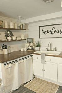 19 Clever Small Kitchen Remodel Open Shelves Ideas 18