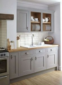 19 Clever Small Kitchen Remodel Open Shelves Ideas 34