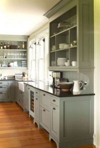 22 Stunning Farmhouse Style Cottage Kitchen Cabinets Ideas 04