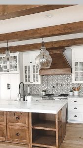 22 Stunning Farmhouse Style Cottage Kitchen Cabinets Ideas 36