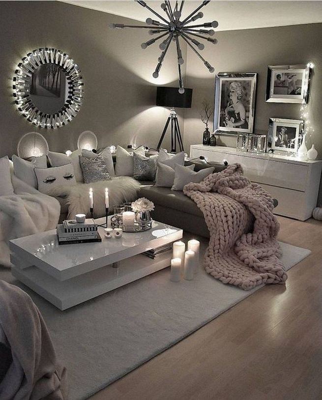 25 Inspiring Apartment Living Room Decorating Ideas - lmolnar