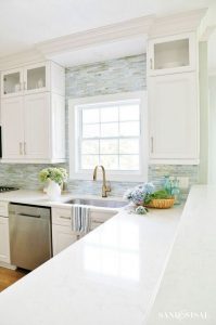 12 Stylish Luxury White Kitchen Design Ideas 21