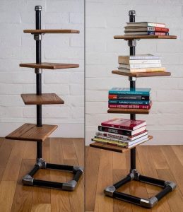13 Creative DIY Pipe Shelves Design Ideas 28