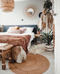 14 Brilliant Bohemian Bedroom Design Ideas 14