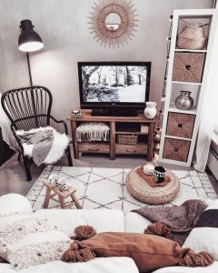 14 Cozy Bohemian Living Room Decoration Ideas 07