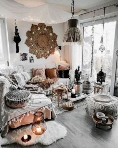 14 Cozy Bohemian Living Room Decoration Ideas 10