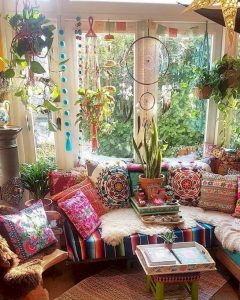 14 Cozy Bohemian Living Room Decoration Ideas 31
