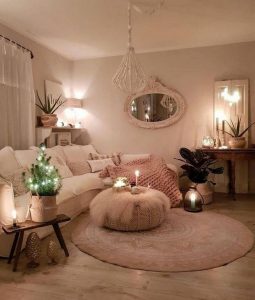 14 Cozy Bohemian Living Room Decoration Ideas 34