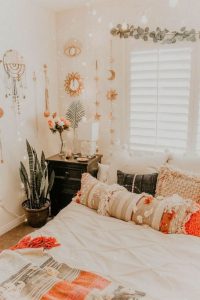 14 Elegant Boho Bedroom Decor Ideas For Small Apartment 02