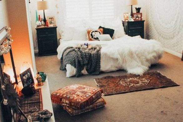 14 Elegant Boho Bedroom Decor Ideas For Small Apartment 17