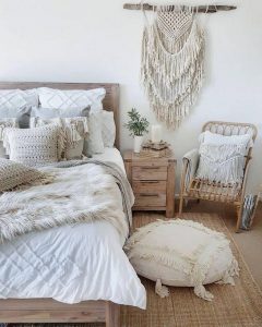 14 Elegant Boho Bedroom Decor Ideas For Small Apartment 30