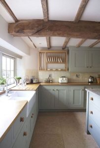 15 Incredible Farmhouse Gray Kitchen Cabinet Design Ideas 06