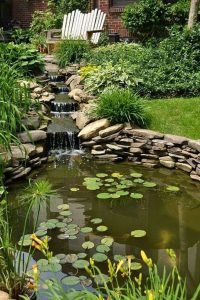 15 Relaxing Backyard Waterfalls Ideas For Your Outdoor 01