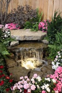 15 Relaxing Backyard Waterfalls Ideas For Your Outdoor 06