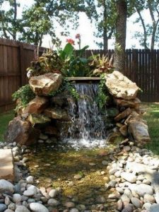 15 Relaxing Backyard Waterfalls Ideas For Your Outdoor 08