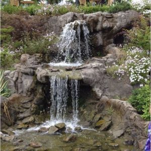 15 Relaxing Backyard Waterfalls Ideas For Your Outdoor 16