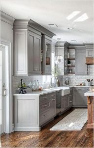 16 Modern Farmhouse Kitchen Cabinet Makeover Design Ideas 01