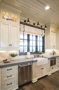 16 Modern Farmhouse Kitchen Cabinet Makeover Design Ideas 02