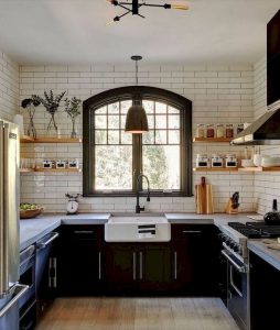 16 Modern Farmhouse Kitchen Cabinet Makeover Design Ideas 05