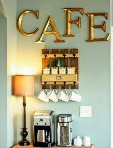 17 Easy DIY Mini Coffee Bar Ideas For Your Home 17