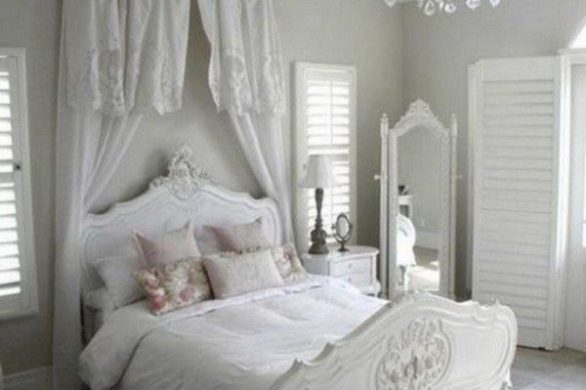 18 Romantic Shabby Chic Master Bedroom Ideas 39