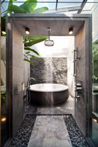 19 Inspiring Outdoor Shower Design Ideas 07