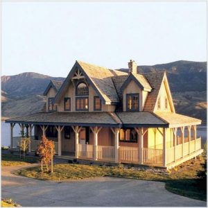 21 Amazing Rustic Farmhouse Exterior Designs Ideas 04