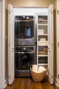16 Brilliant Small Functional Laundry Room Decoration Ideas 01