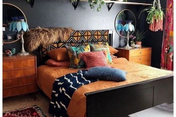 19 Creative DIY Bohemian Bedroom Decor Ideas 04