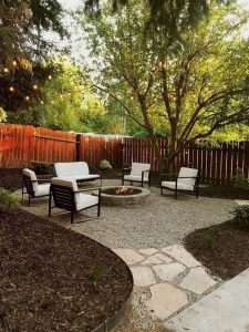 15 Awesome Winter Patio Decorating Ideas With Fire Pit – Making Your Patio Warm And Cozy 05