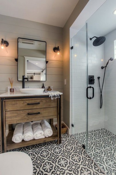 15 Beautiful Walk In Shower Ideas For Small Bathrooms 13